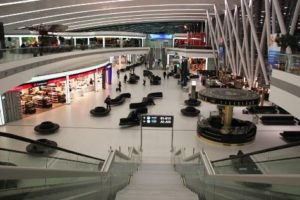 Passengers in Budapest Airport report feeling more relaxed throughout the airport security experience thanks to Prolitec ambient scenting