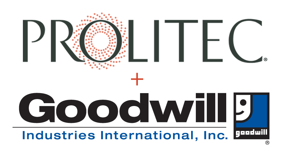 Goodwill and Prolitec logos